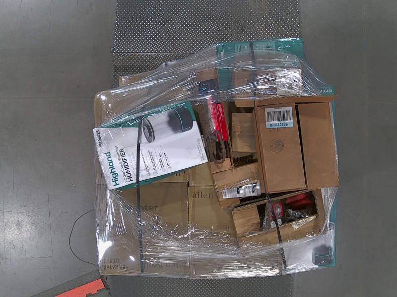 Overstock - Allen+Roth Round Gray Ceramic Indoor/Outdoor Planters, Highland Cool/Warm Mist Humidifiers - MSRP $2,935