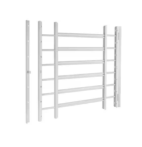 Doors & Windows- Grisham Pp-Spag 6-Bar & 5-Bar Window Guards, Builders Edge Exterior Shutters -Est Retail $1,894- 2plts