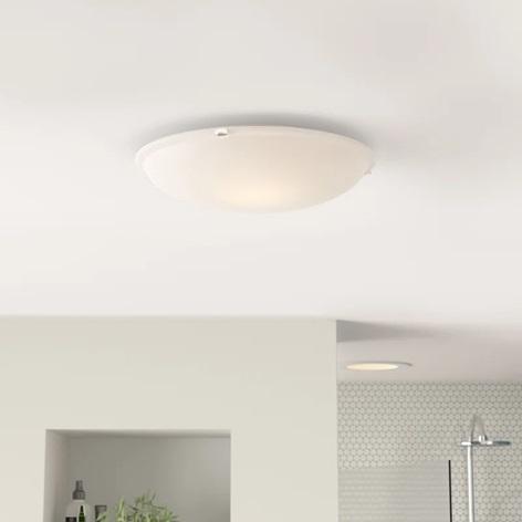 Wade Logan Gaiana 2-Light 12.5" Simple Bowl Flush Mount - MSRP $107