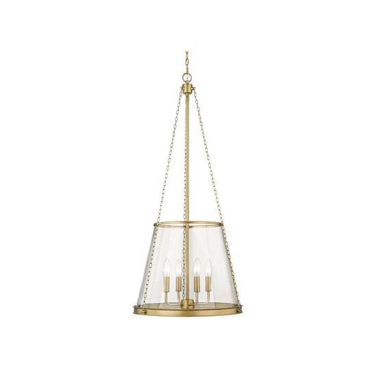 Z-Lite 341P18-RB Prescott 4 Light Pendant - MSRP $720
