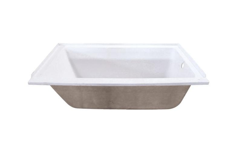 Kingston Brass Acrylic Rectangular Drop in Tub - MSRP $1,115
