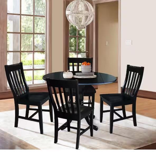 Home Decor - International Concepts 5pc Wood Dining Set, HOMESTYLES, Babo CareMartin Svensson Home - Est Retail $1,428