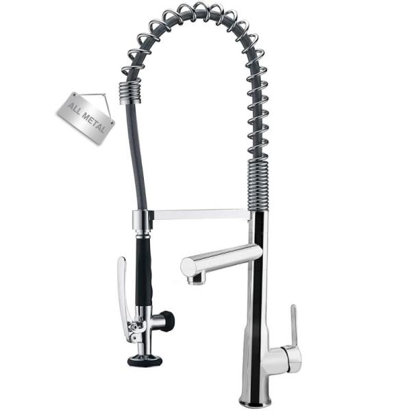 Home Improvement - Pull-Down Commercial Kitchen Sink Faucet, Widluth Ceiling Light, Sifwex Strip Lights - MSRP $7,994