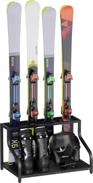 Outdoors - Mondazie Ski Storage Rack, Spikeless Ice Cleats, Kunquest Snorkel Mask - MSRP $9,665