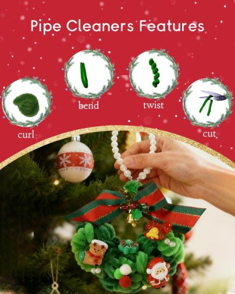 Home- Black Marquee Numbers 4 Feet Tall, Farbeniok Christmas Pearl Ring Pipe Cleaner Craft Kit - MSRP $29,020