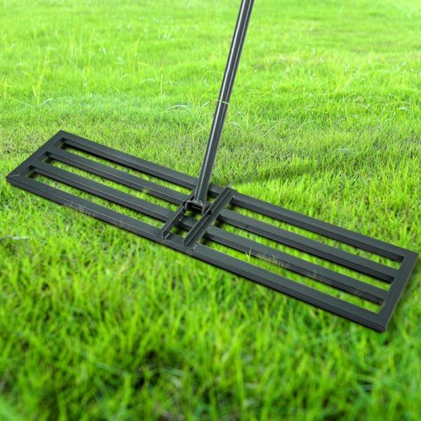 Lawn & Garden- Ironrific Lawn Leveling Rake, Fire Pit Stand for Solo Stove Bonfire - MSRP $1,102