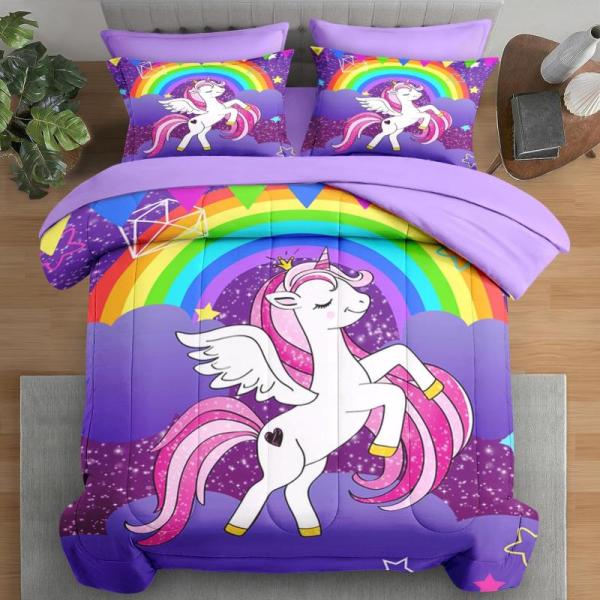 Home- Pamnest Comforter Set Queen Size, YJLMLY Chunky Knit Throw, Picture Frames with HD Plastic Cover  - MSRP $16,761