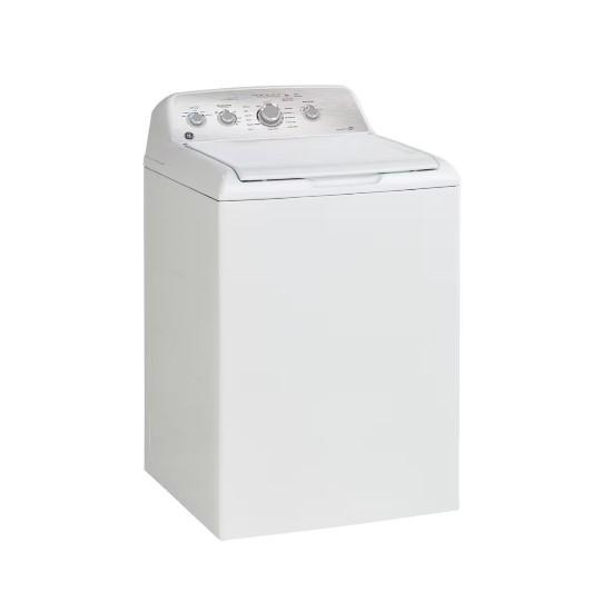 Salvage - GE GTW451BMRWS 4.9 Cu. Ft. White Top Load Washer - MSRP $639