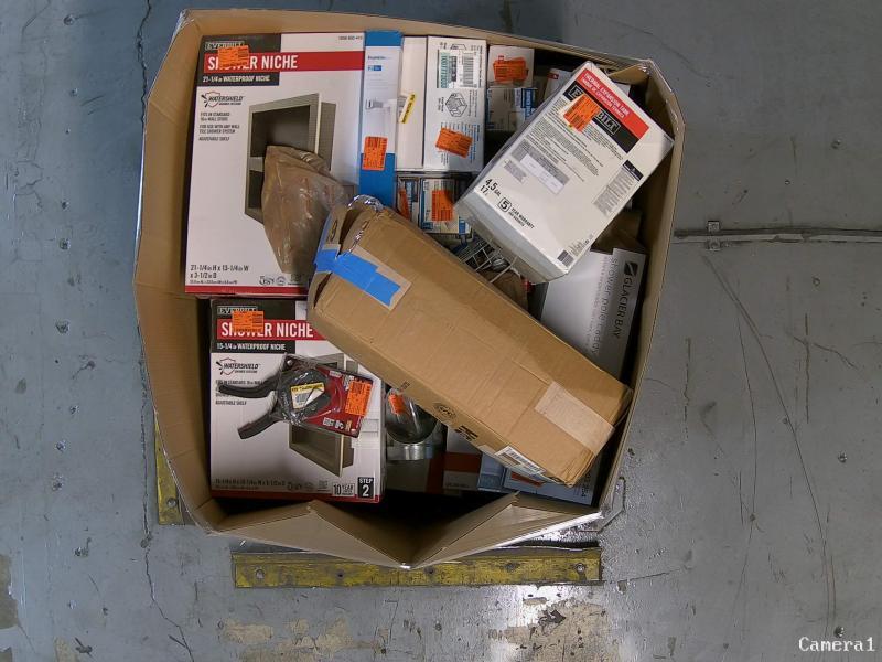 Plumbing - Everbilt Watershield Shower System Shower Niches, Glacier Bay, Oatey, RIDGID, TITAN HD - Est Retail $5,947