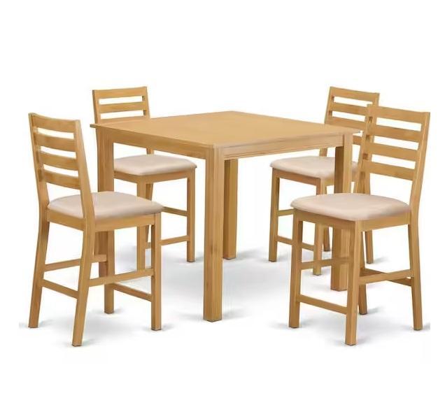 Home Decor - East West Furniture 5pc Dining Room Set, MODWAY, Bestier, Comasach, VEIKOUS, HODEDAH - Est Retail $1,582