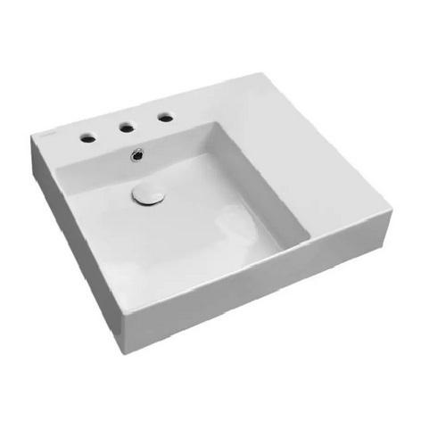 Nameeks Scarabeo 5147-Three Hole Bathroom Sink - MSRP $579