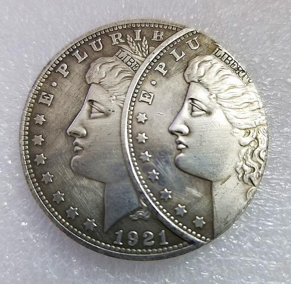 10 MORGAN DOLLAR ERROR COINS