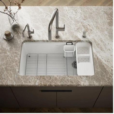 Kohler K-5871-5UA3-NY Kitchen Sink - MSRP $1,702