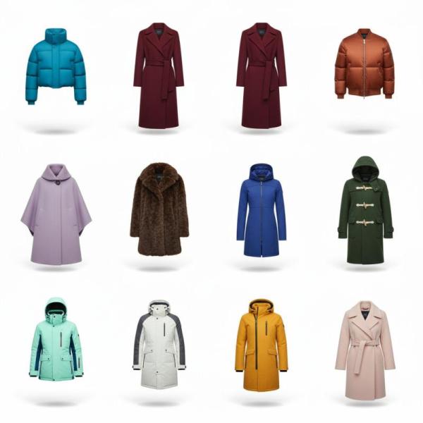 Bulk Lot of 50 Men's & Women's Winter Jackets