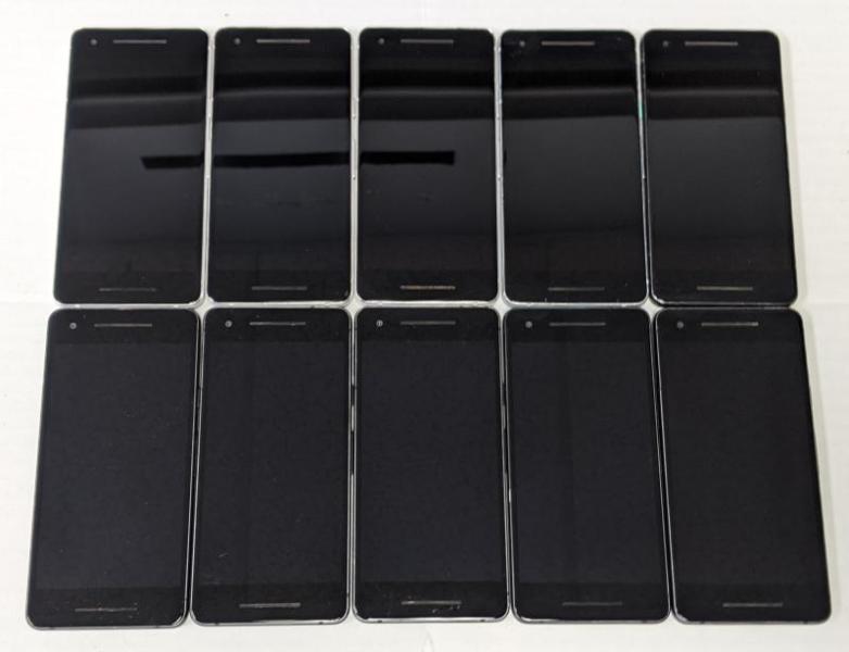 Google Pixel 2, 64-128GB, Unlocked, 20 Units, Refurb, MSRP $13,200