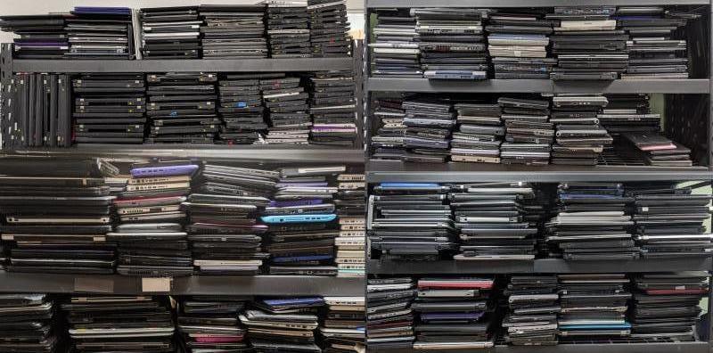 Laptops by Apple, Dell, HP, Toshiba, & More, 150 Units, MSRP $100,520