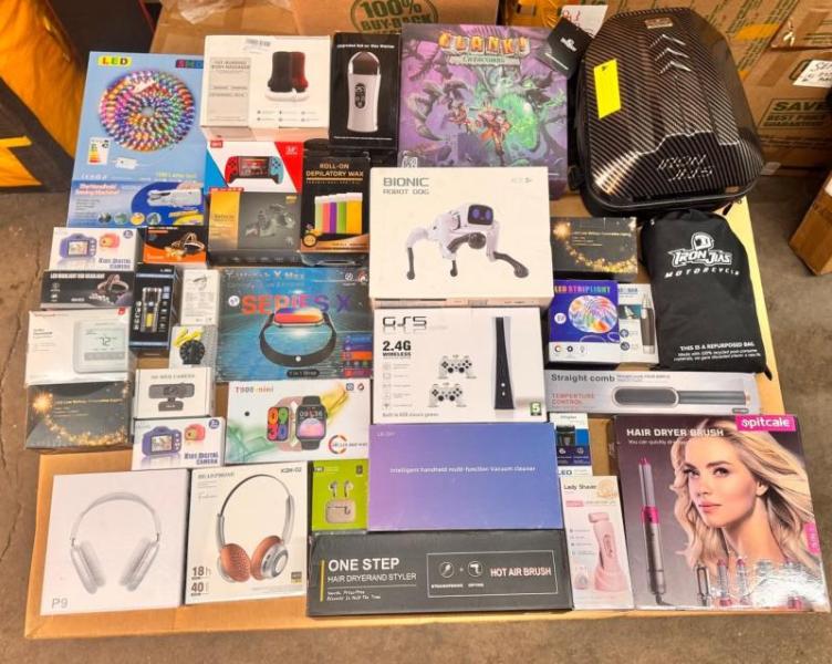 Mixed Retail Electronics & Home Goods Lot