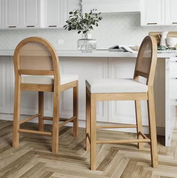 Home Decor - Nathan James Bailey 24in Bar Stools, HOME IMPORTS, CHRISTOPHER KNIGHT HOME, VEIKOUS - Est Retail $1,874