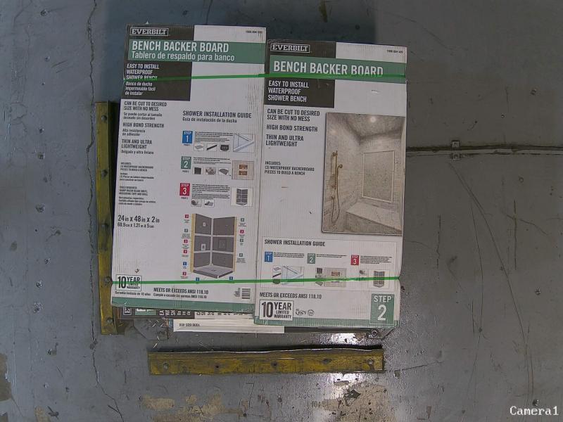 Plumbing - Everbilt Watershield Shower Systems, Waterproof Backer Boards, Glacier Bay, HDC - Est Retail $1,775- 2plts