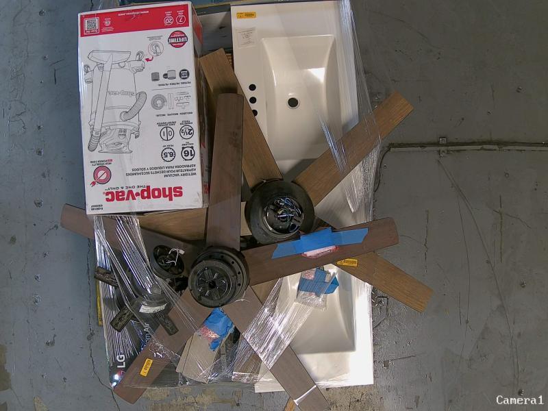 LG Electronics Medium Room Window Air Conditioner w/Heater, Project Source Dover 60in Double Vanity - MSRP $2,754