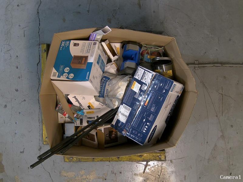 Harbor Breeze Mac III 52in Ceiling Fan, Utilitech 1500W Cabinet Indoor Electric Space Heater, Kobalt  - MSRP $2,312