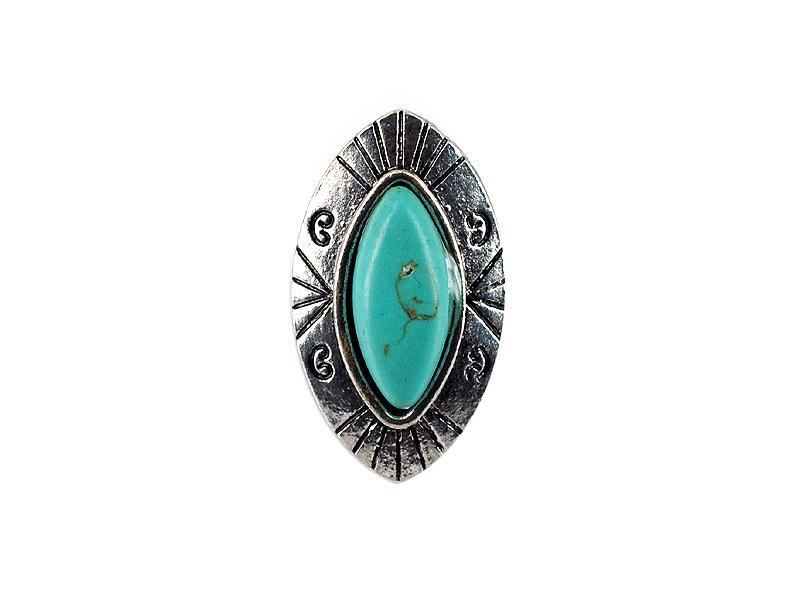 72 unit of Natural Turquoise Rings Stone Jewelry