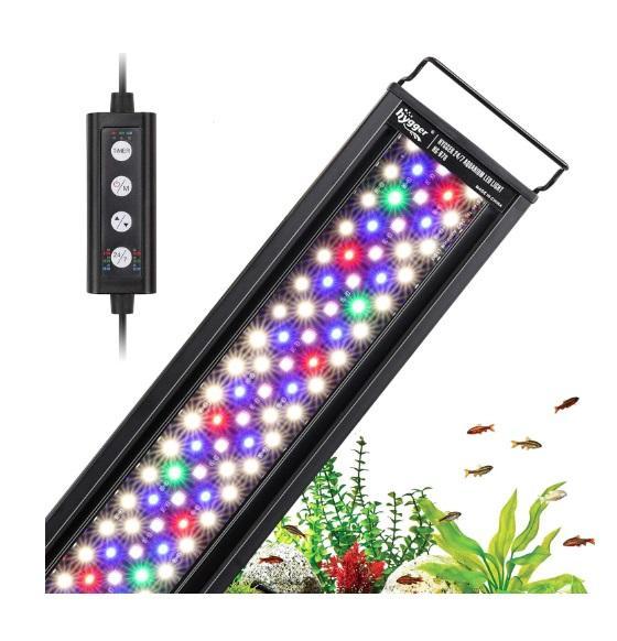 Unprocessed - AMZ LPNs - Pallet of hygger 26W 24/7 Lighting Aquarium LED Light & General Merchandise - MSRP $1,152