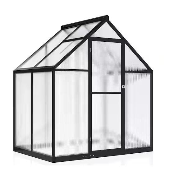 Doors & Windows - VIWAT Polycarbonate Greenhouse, Hampton Bay, Pinecroft, Outsunny, Ply Gem - Est Retail $1,150