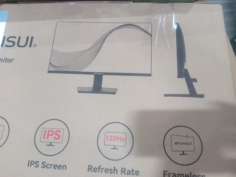 Unprocessed - AMZ LPNs - Sansui 27" Monitor, Bamboo Shoe Bench, Gotrax Kick Scooter - MSRP $2,383