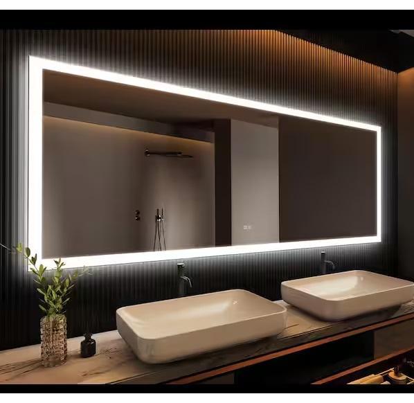 Plumbing - HOMLUX Anti-Fog Vanity Mirror, NTQ, SKYSHALO, KeonJinn, Pegasus, GLSLAND, Hampton Bay - Est Retail $2,603