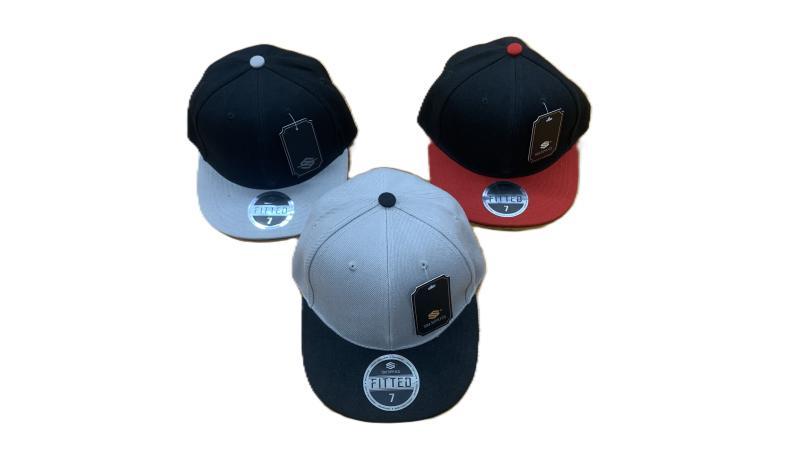 SOULSUPPLYCO Two-Tone Fitted Flat Bill Hat - 1,132 item - MSRP $16,980