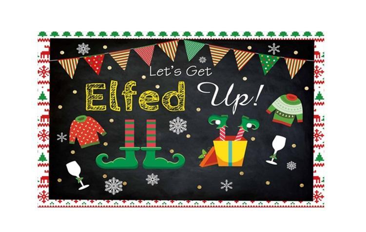 Camera - Various Holiday Backdrops Curtains - Christmas, New Years, Birthday - MSRP $5,581