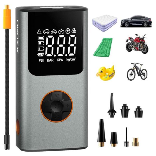 Amazon Clearance - Outdoors- AZUNO 2-in-1 Electric Air Pump for Inflatables, TACVASEN Work Shirts for Men - MSRP $8,012