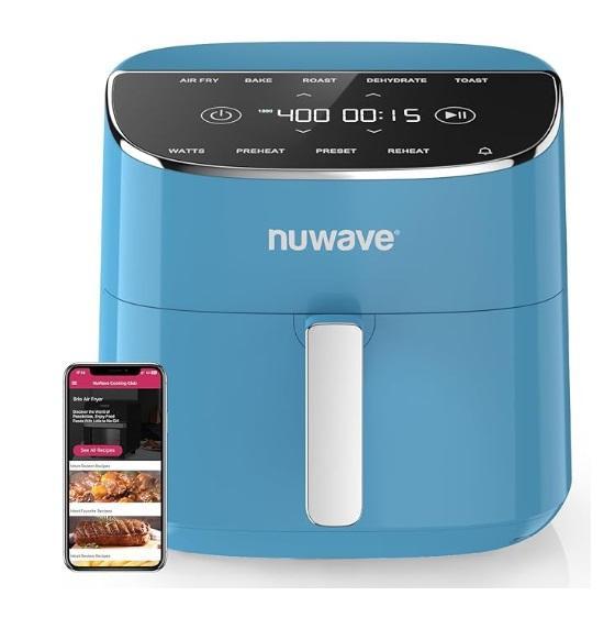 Nuwave Brio Plus Air Fryer 8qt, Mohawk Home 10'x12' Non-Slip Rug Pad, Teguy Cordless Pool Vacuum, Swiffer - MSRP $2,458