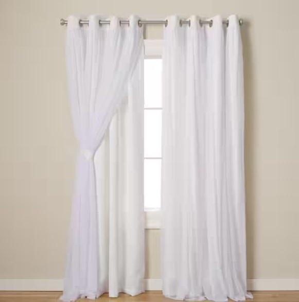 Window Decor-  EXCLUSIVE HOME,  Chicology, Rod Desyne - Est Retail $6,625- 1plt