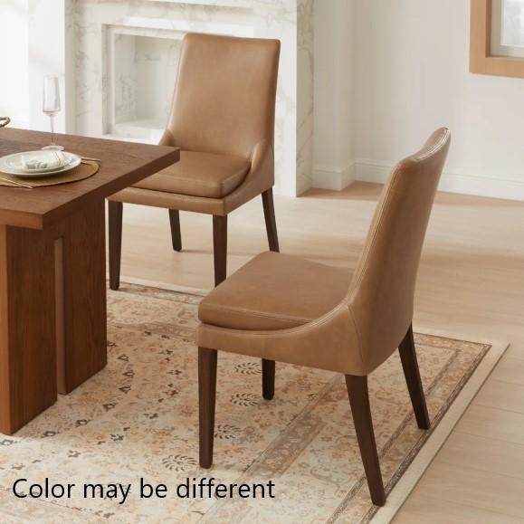 TRUCKLOAD - Furniture - Niara Leather Side Chair, DuJuan Upholstered Bed, Aston Loveseat Set - MSRP $37,749