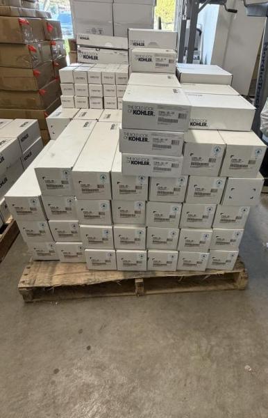 NEW Kohler Shower Accessories, Vanity Shelves & MORE! $102,614 RETAIL!