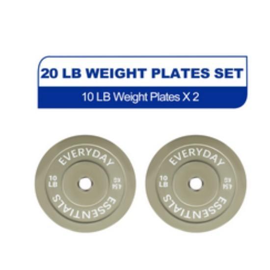 Truckload - General Merch - BalanceFrom Olympic 10 lbs Weight Plates, Colette 12-Piece Dinnerware Set - MSRP $52,119