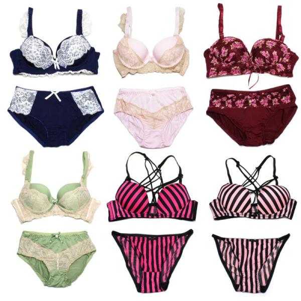 Women Wholesale Boost Push Up Bras & Matching Lingerie Underwear Sets