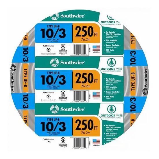 Lighting & Electrical - Southwire, Artika, Hampton Bay - Est Retail $8,128- 1plt