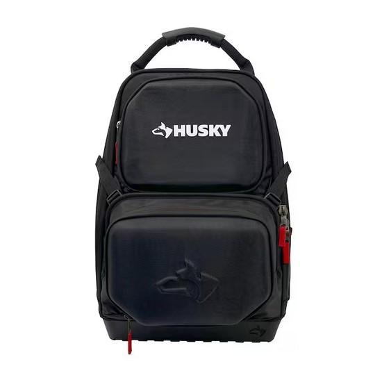 Mixed Lot - Husky Tool Backpack, Milwaukee Chainsaw Case, Kwikset San Clemente Door Handle - Est Retail $6,567- 1plt