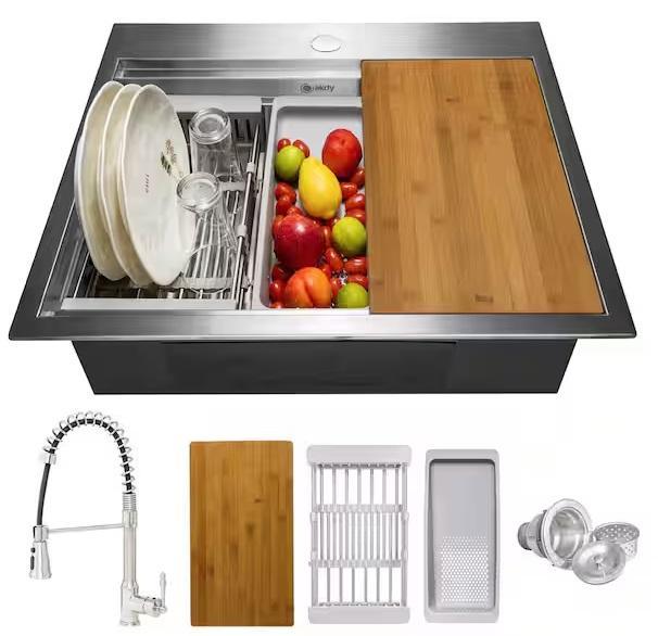 Plumbing - AKDY, BEARSOLIM, Fapully, AKLFGN, HOMEMYSTIQUE, Google, RIDGID, SUMERAIN, FLG, Filterbuy - Est Retail $8,231