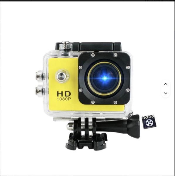 Wide-Angle 1080P High-Definition Action Camera with a 2.0 inch LCD Dis