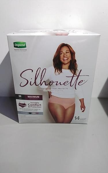 Health and Beauty - Depend Silhouette Adult Incontinence Underwear for Women - MSRP $1,720