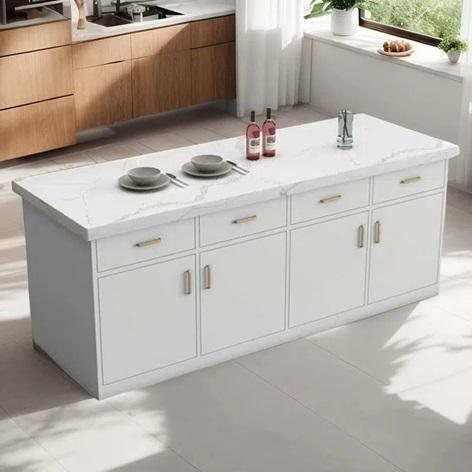 Truckload - Home Decor - Marble Top Island, Soleil Mirror, Ridge Line Chandelier, Collin Dining Table - MSRP $67,755