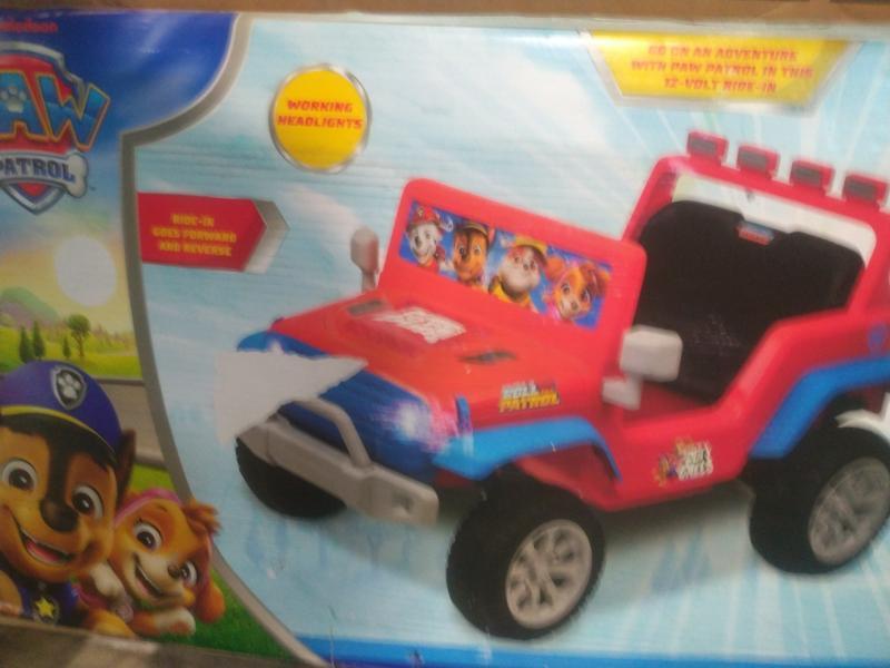 Dell 27in Plus 4K Monitor, Paw Patrol-12V Ride-On Jeep, SHARP Countertop Microwave Oven, Ninja Air Fryer - MSRP $3,037