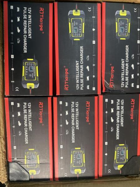 Portable Digital Air Compressor + 12V Intelligent Pulse Repair Battery