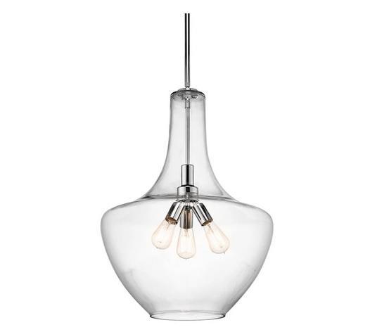 Kichler 42198CH 3 Light Pendant - MSRP $249