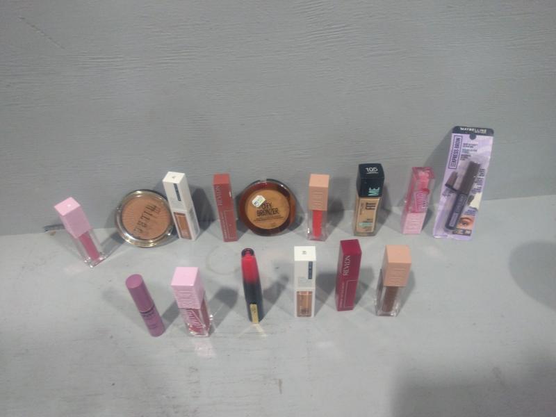 Cosmetics - L'Oreal Paris, Maybelline, NYX, Milani, Revlon, e.l.f. - MSRP $1,565