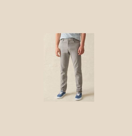 Apparel - Faherty Stretch Terry Slim Fit Pants, Sunwashed Pocket Tee, Vintage 1946 Pullover - Original MSRP $1,409